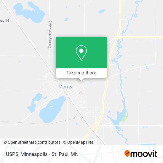 Mapa de USPS