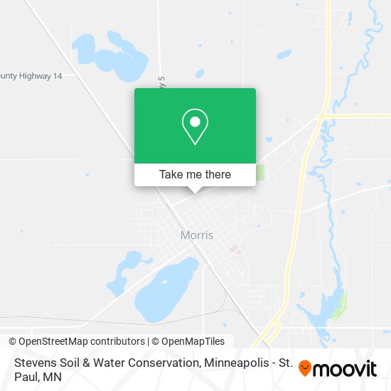 Mapa de Stevens Soil & Water Conservation