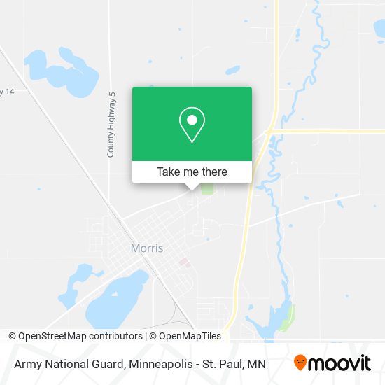 Mapa de Army National Guard