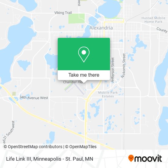 Life Link III map
