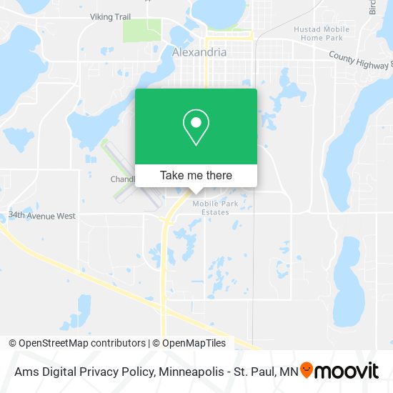 Mapa de Ams Digital Privacy Policy