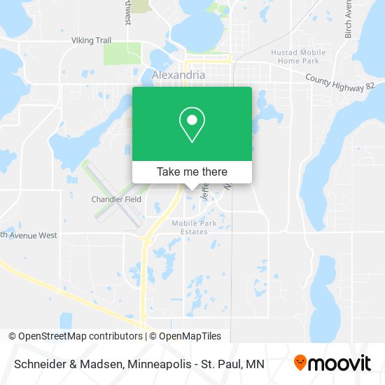 Mapa de Schneider & Madsen