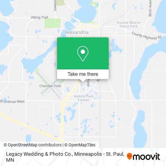 Legacy Wedding & Photo Co. map