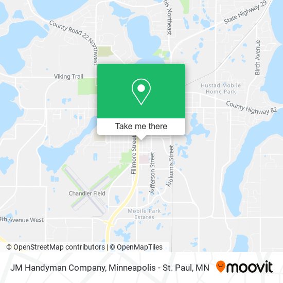 JM Handyman Company map