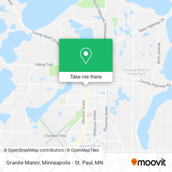 Mapa de Granite Manor