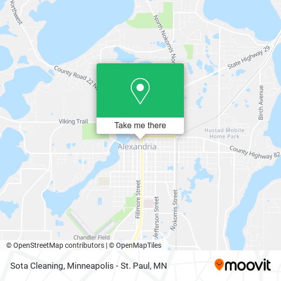 Sota Cleaning map