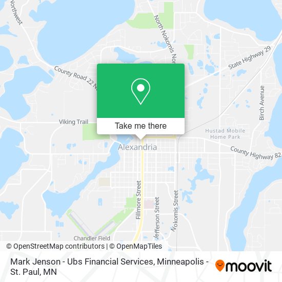 Mapa de Mark Jenson - Ubs Financial Services