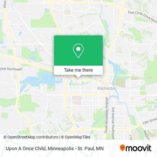 Upon A Once Child map