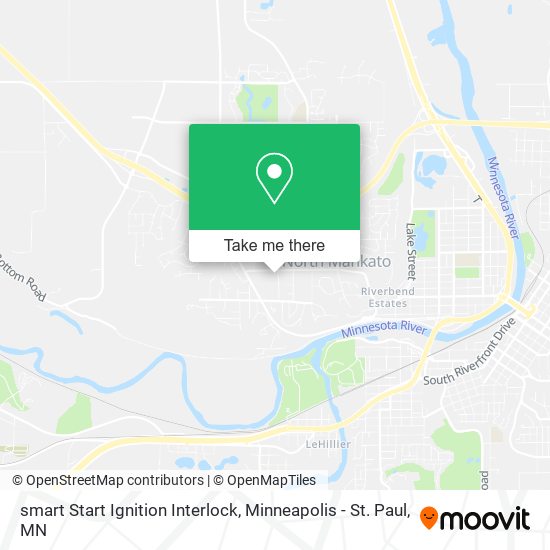 smart Start Ignition Interlock map