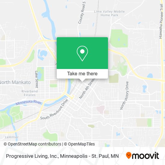Progressive Living, Inc. map