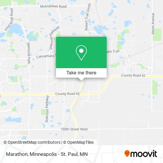 Marathon map
