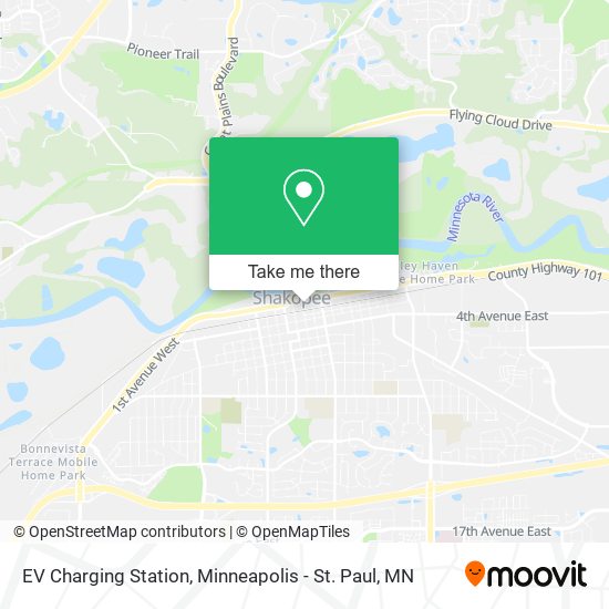 EV Charging Station map