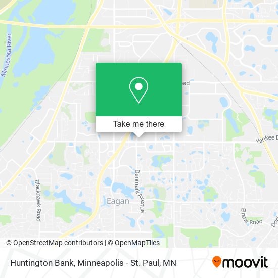 Huntington Bank map