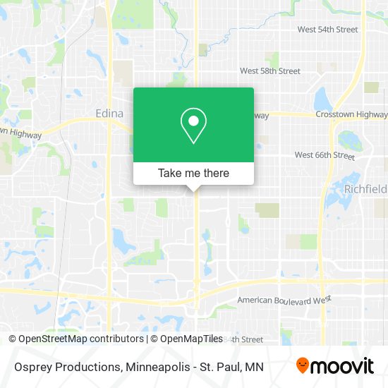 Mapa de Osprey Productions