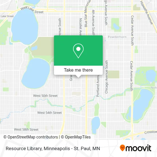 Resource Library map