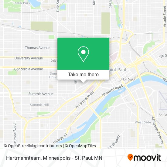 Hartmannteam map