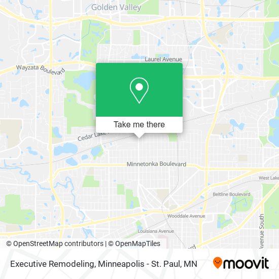 Mapa de Executive Remodeling