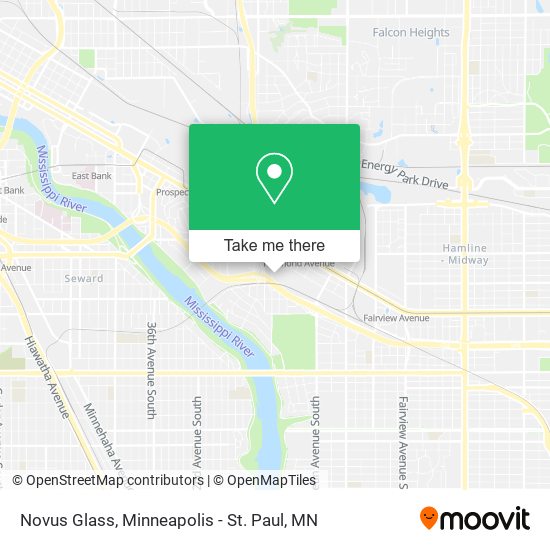 Novus Glass map