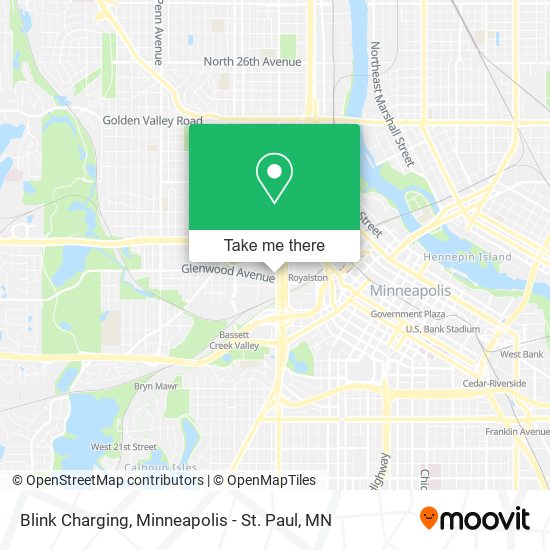 Mapa de Blink Charging