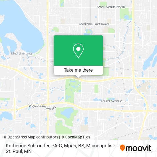 Katherine Schroeder, PA-C, Mpas, BS map