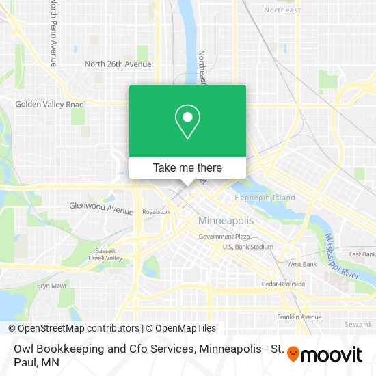 Mapa de Owl Bookkeeping and Cfo Services