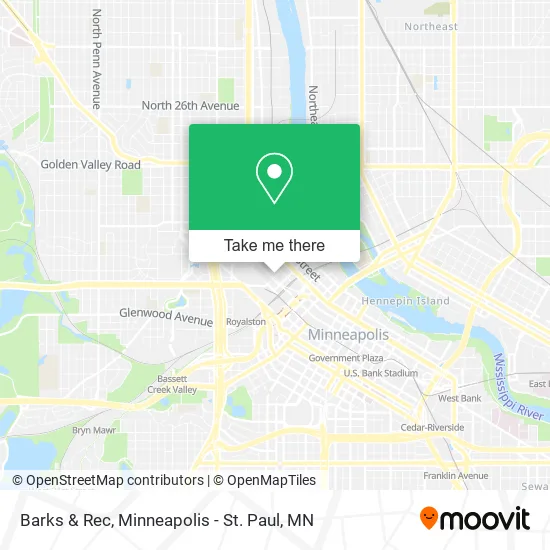 Barks & Rec map