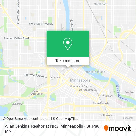 Mapa de Allan Jenkins, Realtor at NRG