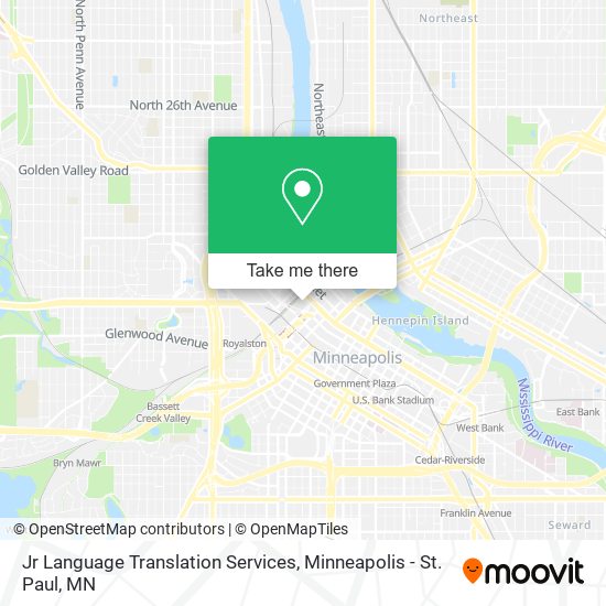 Jr Language Translation Services map
