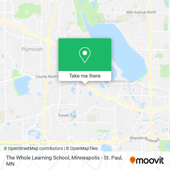 The Whole Learning School map