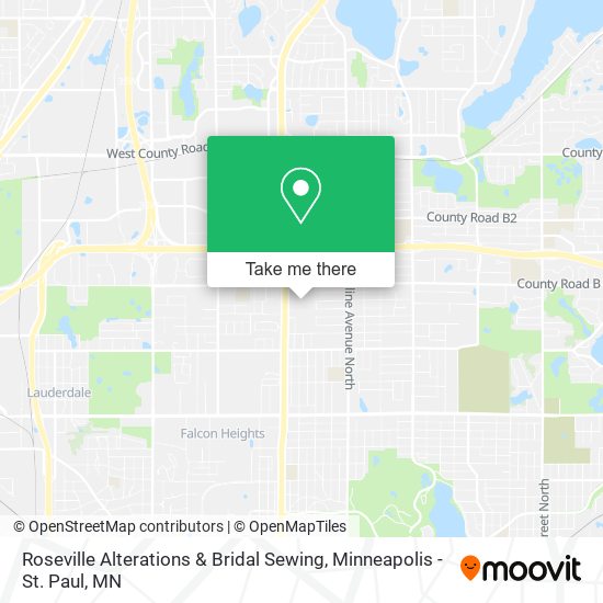 Mapa de Roseville Alterations & Bridal Sewing