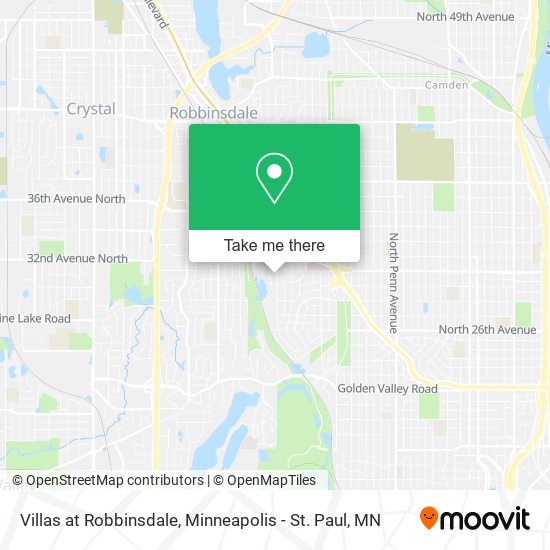 Mapa de Villas at Robbinsdale