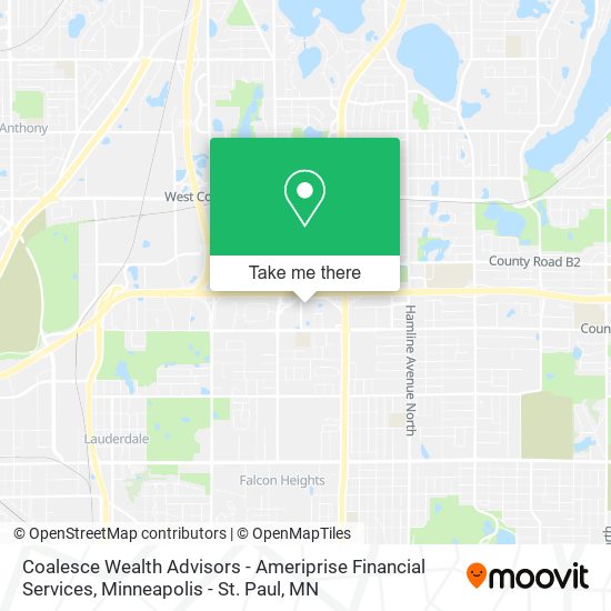 Coalesce Wealth Advisors - Ameriprise Financial Services map