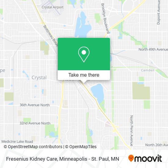 Fresenius Kidney Care map