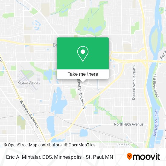 Mapa de Eric A. Mintalar, DDS