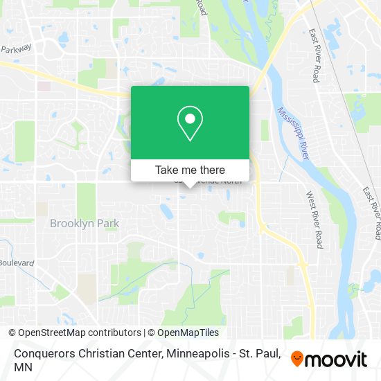Conquerors Christian Center map
