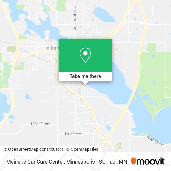 Mapa de Meineke Car Care Center