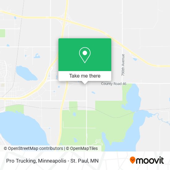 Pro Trucking map