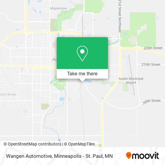 Wangen Automotive map