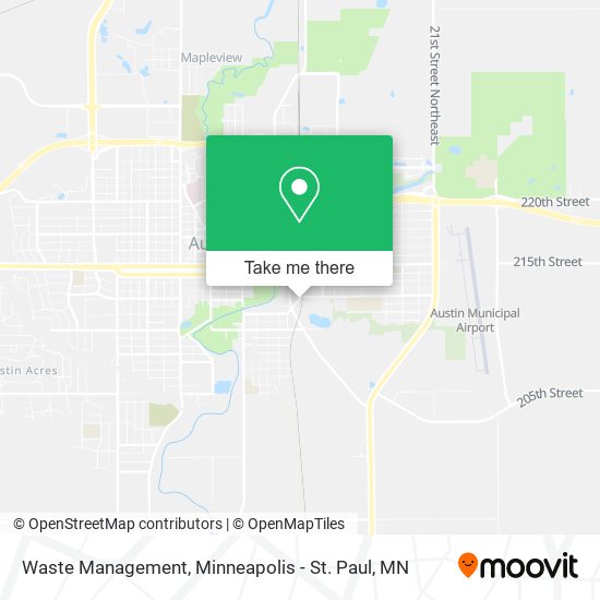 Waste Management map