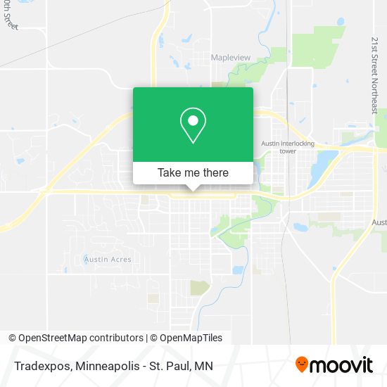 Tradexpos map
