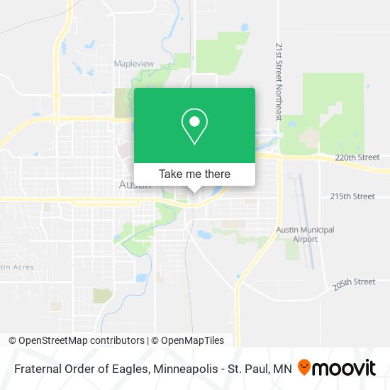 Fraternal Order of Eagles map