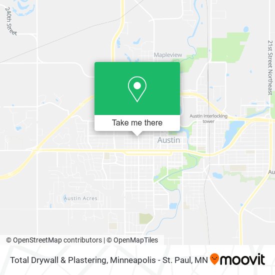 Total Drywall & Plastering map