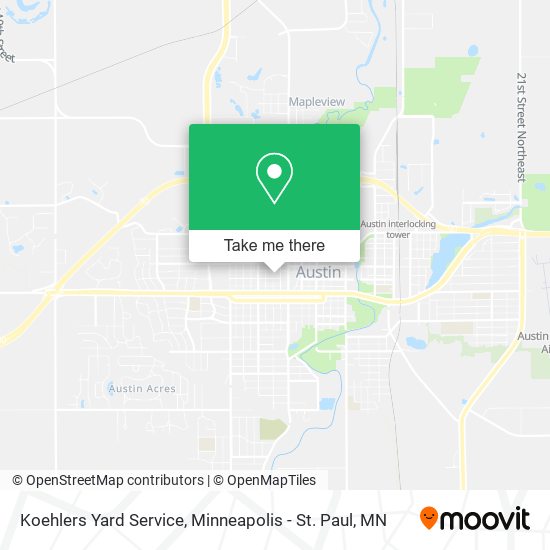 Koehlers Yard Service map