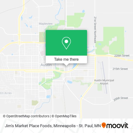 Mapa de Jim's Market Place Foods