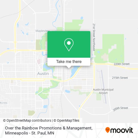 Mapa de Over the Rainbow Promotions & Management