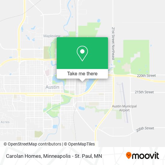Mapa de Carolan Homes