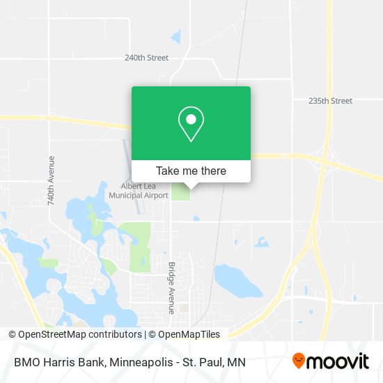 Mapa de BMO Harris Bank