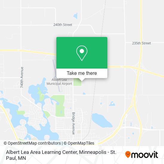 Mapa de Albert Lea Area Learning Center