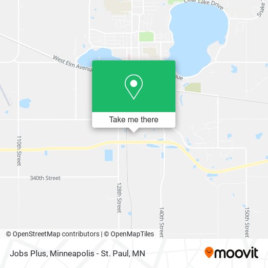 Jobs Plus map