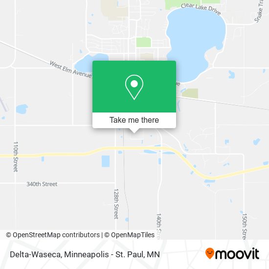 Mapa de Delta-Waseca